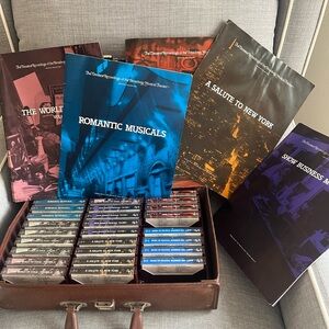 Collection of Musical Cassette Tapes with Booklets